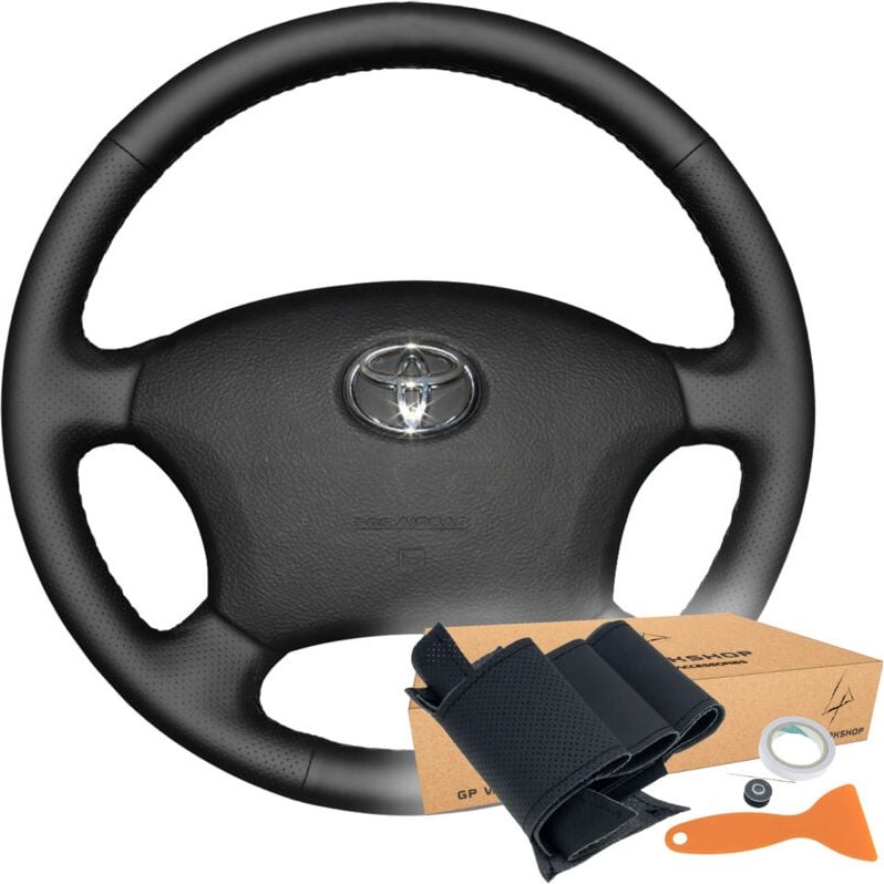 Lenkradabdeckung für Toyota Land Cruiser 4-Runner Hilux Tundra