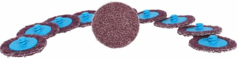 Ks Tools Ersatz-Schleifpads, Ø50mm, Körnung 150, 10er Pack - 515.5084