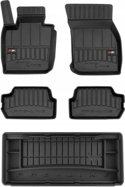 Thumbnail - SET 3D Gummimatten Kofferraummatte Mini Cooper S HB ab 2014