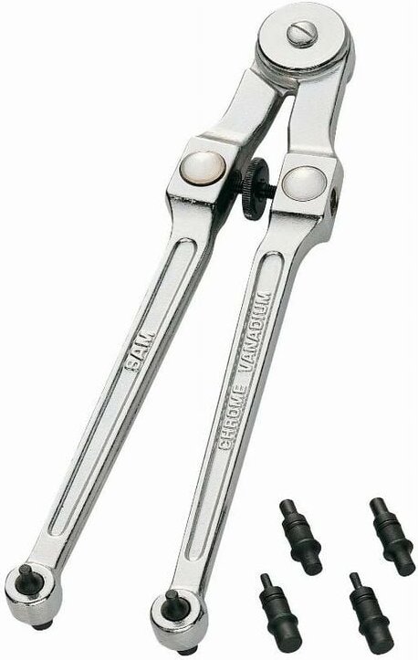 Schlüssel mit verstellbaren Nasen sam - 110N