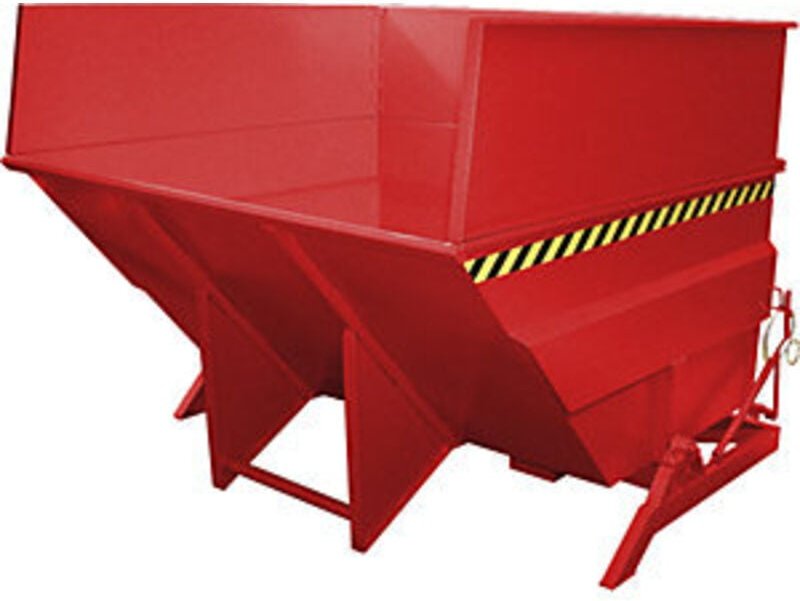 Bauer Kippbehälter BKC 500, lackiert, Feuerrot