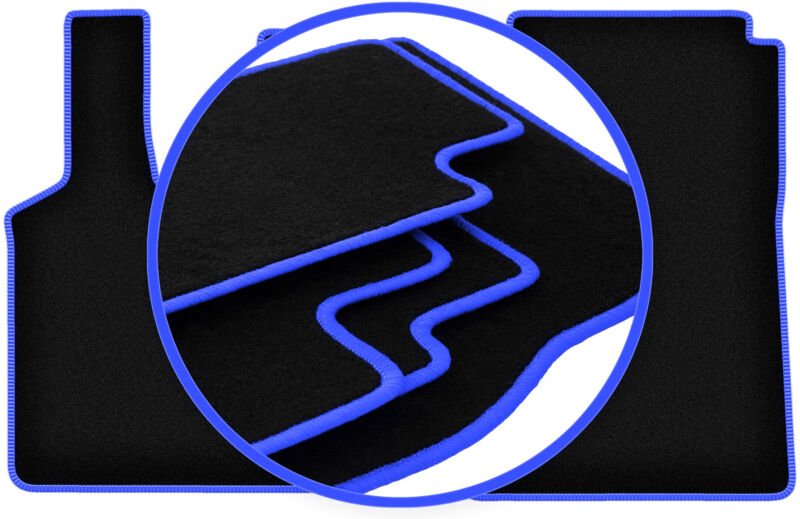 CARLUX-BLUE Autofußmatten für: Scania R und G LKW (2004-2017)