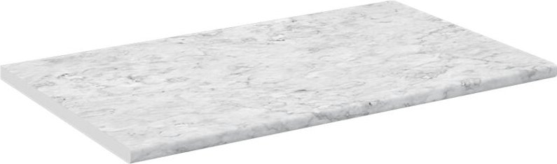 Vicco - Küchenarbeitsplatte R-Line, Weiß/Marmor, 100 cm
