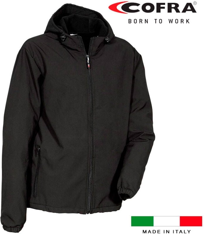 Vannas Softshelljacke schwarz Cofra Größe s