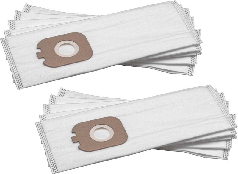 10x Staubsaugerbeutel kompatibel mit Rowenta Powerline RH7855WA Staubsauger - Mikrovlies, 30cm x 13cm, Weiß - Vhbw