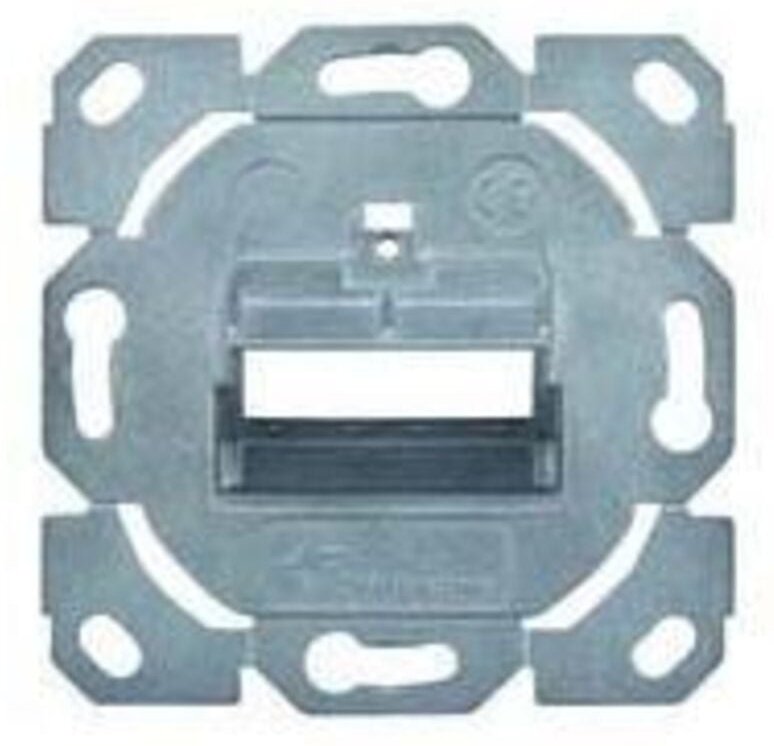 Modul-Aufnahme AMJ-S 1-fach und 2-fach Unterputz, unbestückt - 70 x 70 x 36 mm