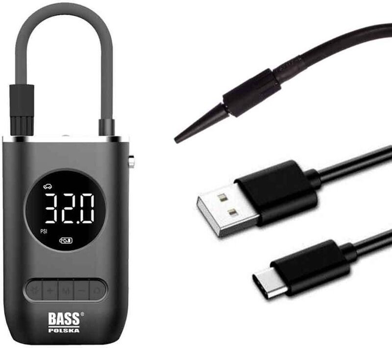 Akku-Auto- und Fahrradpumpe