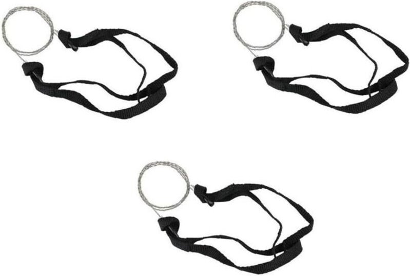 Linghhang - 3 Stück Handkettensägen, Griffkettensäge, lange Kette, tragbare, zusammenklappbare Handketten-Taschenkettens...