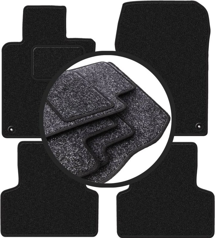 ANTHRA Autofußmatten für: Honda Accord VIII Limousine, Kombi, Tourer (2008-2015)