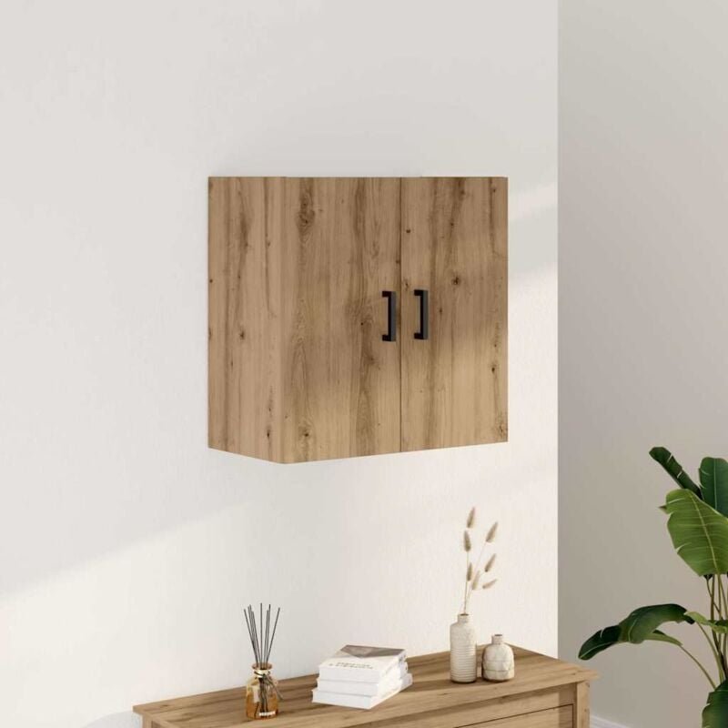 Wandschrank Artisan-Eiche 60x31x60 cm Holzwerkstoff Vidaxl