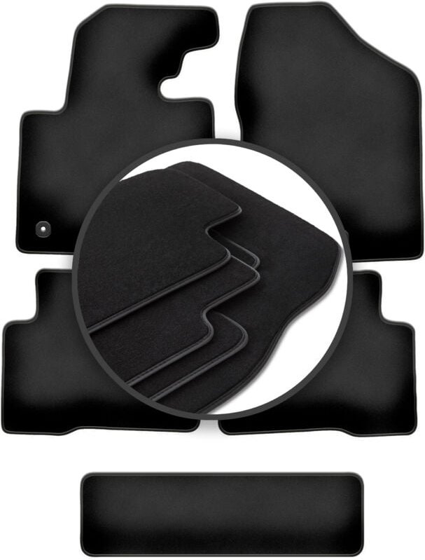 Premium-Fußmatten für: Hyundai SantaFe III 7-Sitzer (2012-)