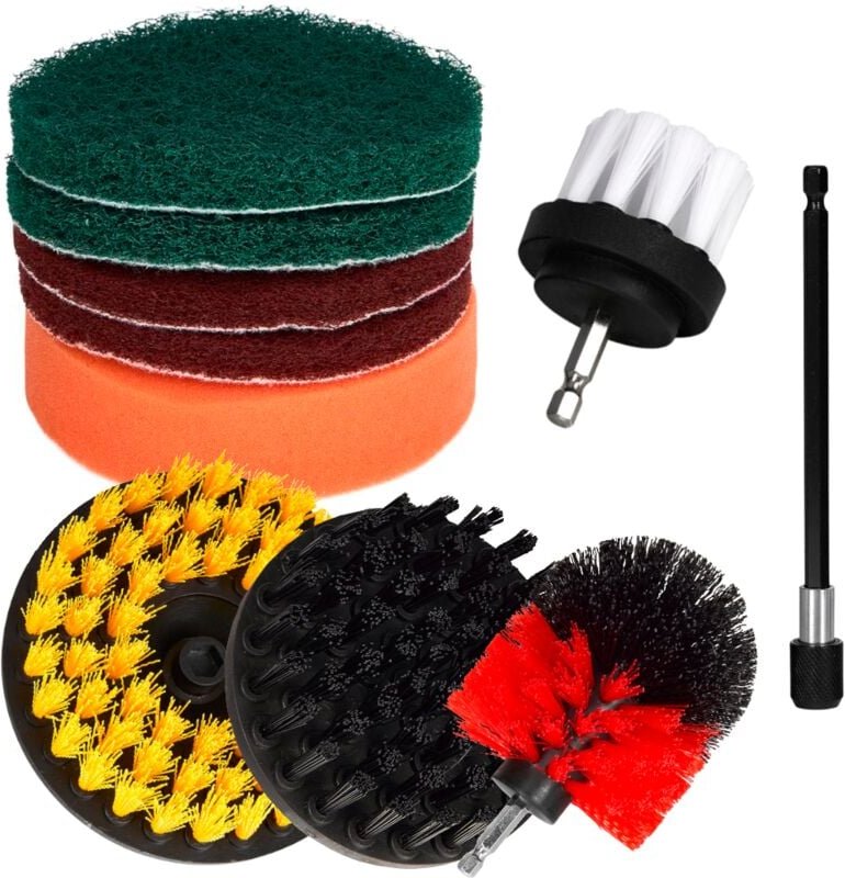 Bürstensatz für Bohrmaschine - 11-teilig KD10996