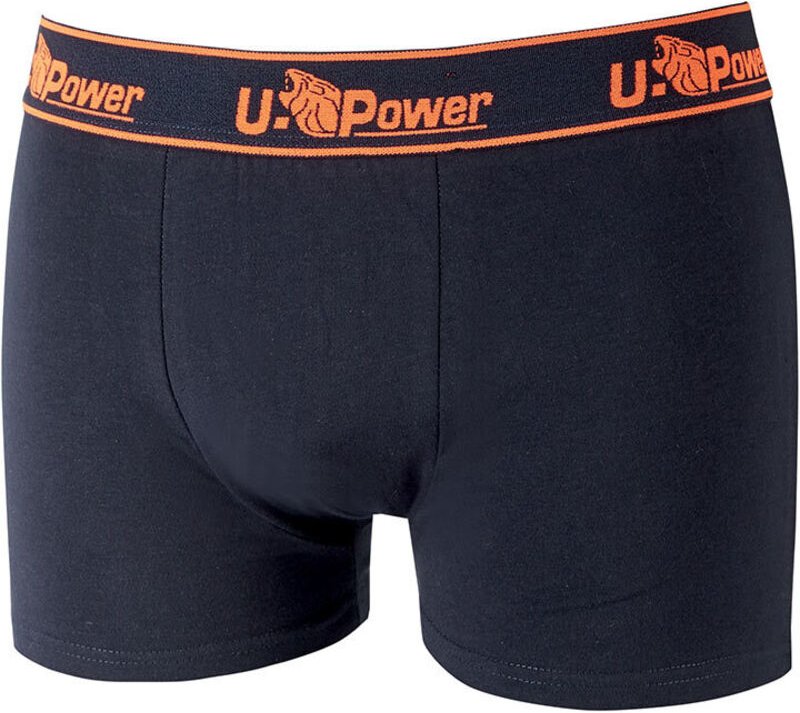 Set aus 3 Arbeit-Boxershorts - Dunkelblau L