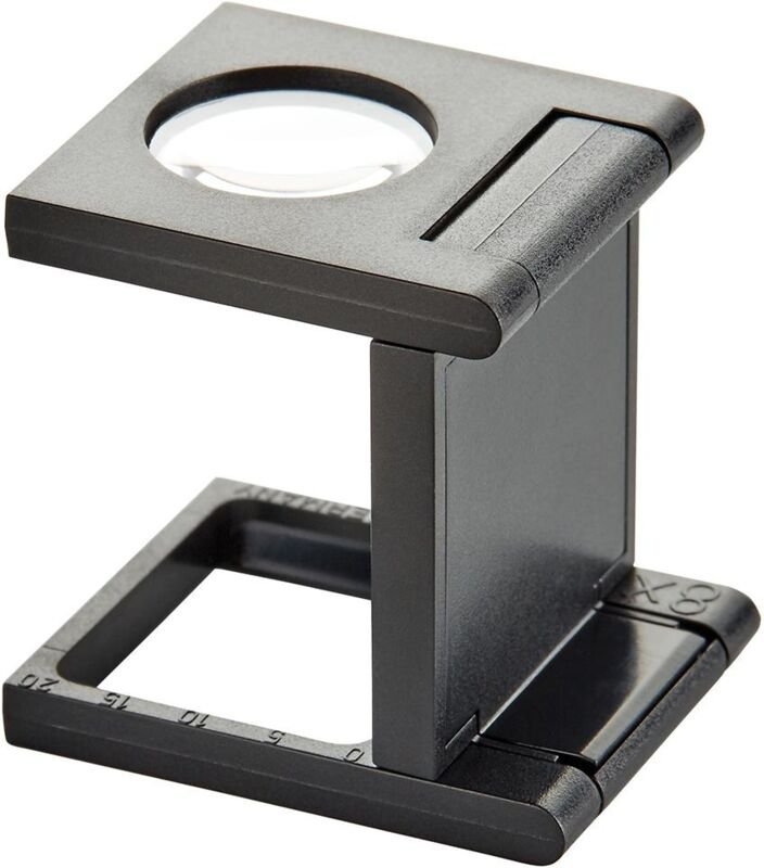 Präzisions-Fadenzähler 30x30mm/5x Ku-Gehäuse