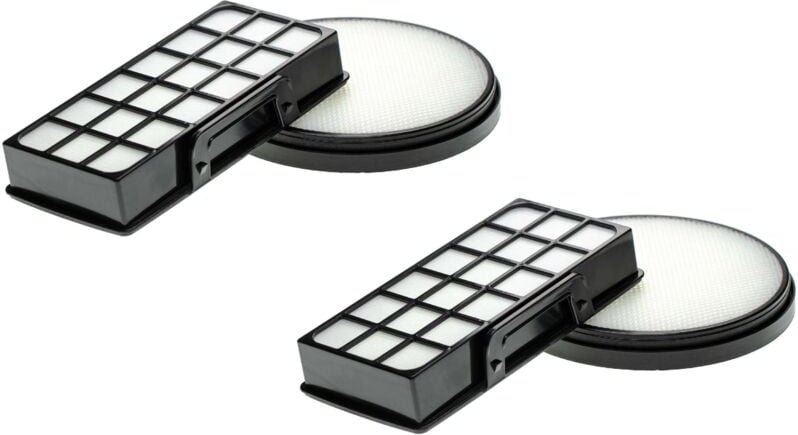 vhbw Filter-Set kompatibel mit Rowenta Power XXL Parkett RO3126EA, RO3143EA Staubsauger - 4x Filter (Vormotor-Filter, Ab...