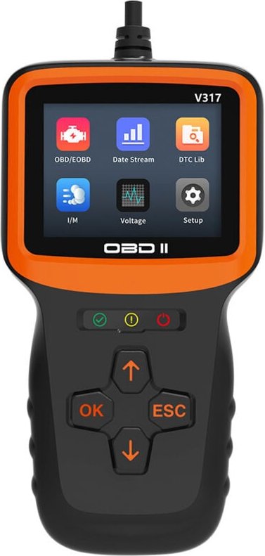 Thumbnail - Obd2-Autodiagnosekoffer, Obd2-Fahrzeugdiagnoseleser in Französisch für alle Fahrzeuge nach 2000, Fehlerleser mit allen O...