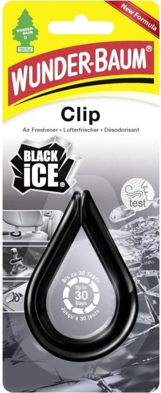 Peraline - Wunderbaum Lufterfrischer Clip Black Ice Lufterfrischer