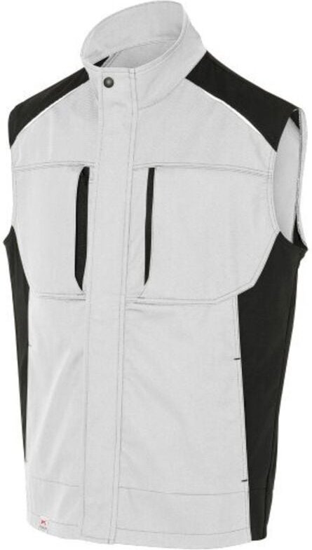 Kübler Weste activiq 7250 weiß/anthrazit Gr. s