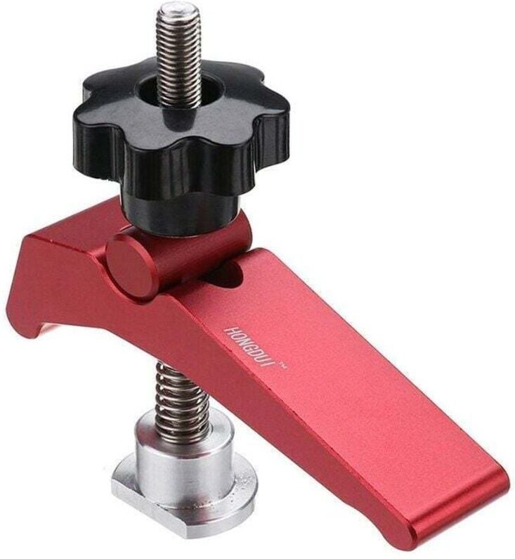 Thumbnail - T-Nut-Klemmschiene, Halteklemme aus Aluminiumlegierung, Schraubstock, Schnellspann-Wippwerkzeug, Holzbearbeitung