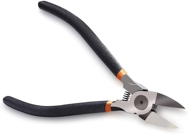 Präzisions-Schneidzange, 6 Zoll kleine diagonale Seitenschneider für Reparaturen in der Elektronikindustrie, Elektriker,...