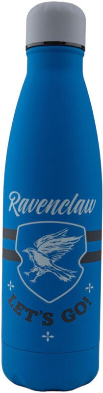 Cinereplicas Harry Potter - Flasche de isoliertes Wasser de Edelstahl de 500 ml Ravenclaw Let's go - Offiziell lizenzier...