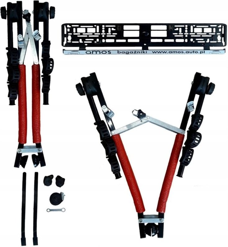 Amos Anhängerkupplungsträger für 3 Fahrräder