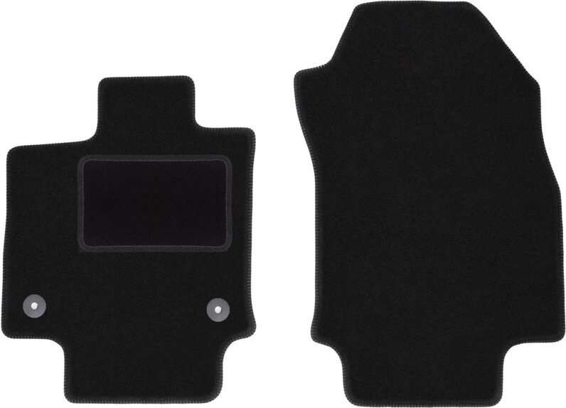 Vordere Matten schwarz für: Toyota RAV4 V Hybrid SUV (2019-)