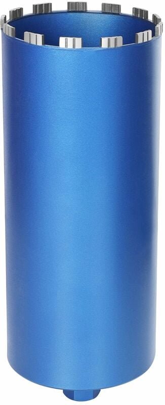 Diamantbohrkrone Kernbohrer für Kernbohrgerät mit Turbo, 1 1/4', ø 150mm, Gesamtlänge 460 mm, Nass Trocken Dosenbohrer D...