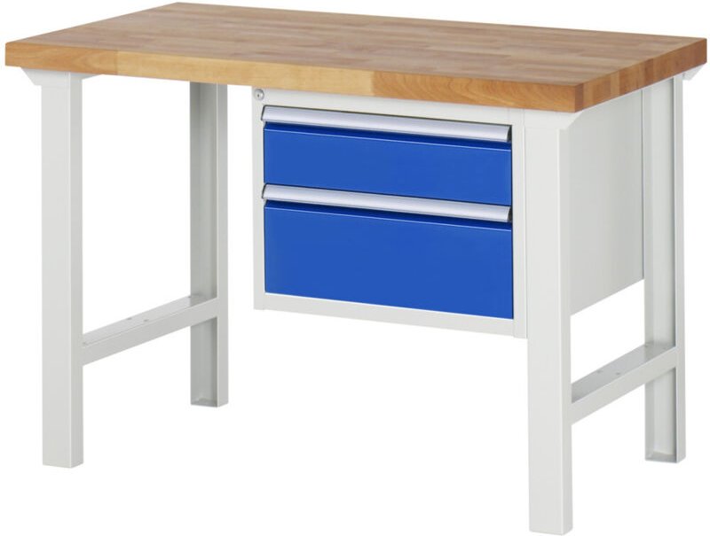 Rau Werkbank Modell 7123, B 1250 x T 700 x H 840mm