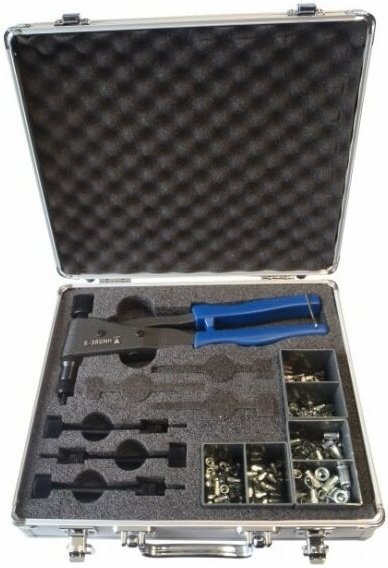 Handzangenkasten für Blindmuttern + Zahnmuttern SCELL-IT - E-360NH-S