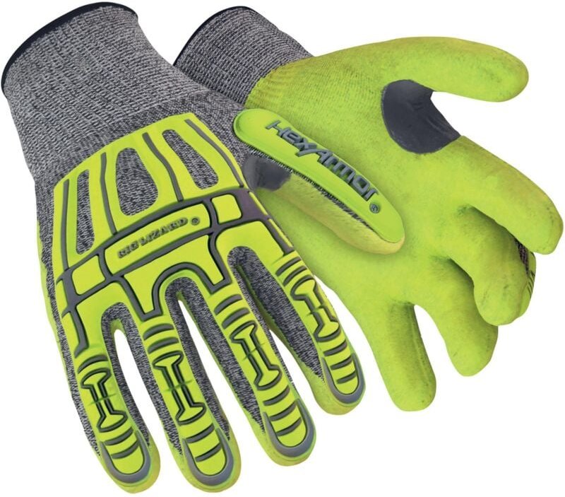 Rig Lizard 2090X 6064807 Polyethylen, Glasfaser, Nylon, Elasthan Schnittschutzhandschuh Grö - Hexarmor