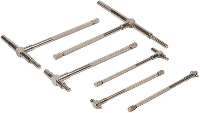 Teleskoplehren, 6-tlg. Satz 8–150 mm