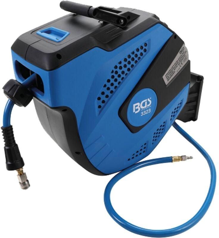 Druckluftschlauch mit Aufroller automatisch 12 m + 2 m