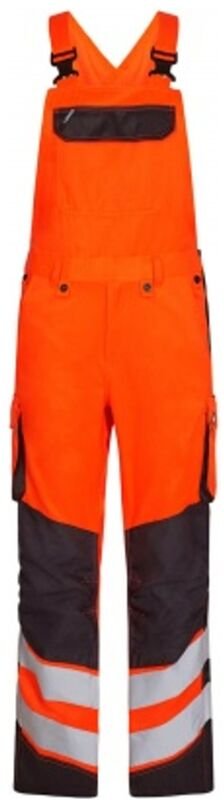 Engel - Warnschutz Latzhose Safety Light 3545-319-1079 Gr. 50 orange/anthrazit grau