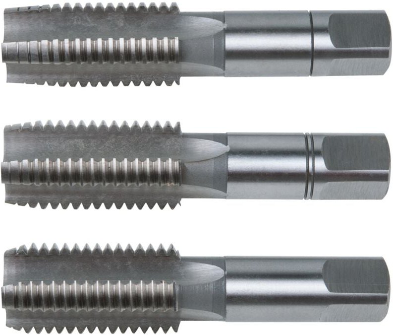 Ks Tools hss co Handgewindebohrer-Satz m, M8x1,25, 3-tlg - 331.2080