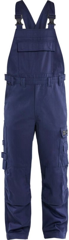 Schweißer-Overall mit Hosenträgern 2601 - Marine/Gelb 52