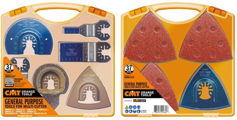 Omm-X37 Set 37 Pcs- Multitool Oszillations-Schleifer Zubehör Für