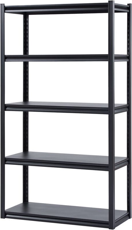 5 - Regale für die Garage - Tragkraft 2000 lbs, 18' t x 40' b x 72' h verstellbares Metallregal. Perfekt für Küche, Lage...