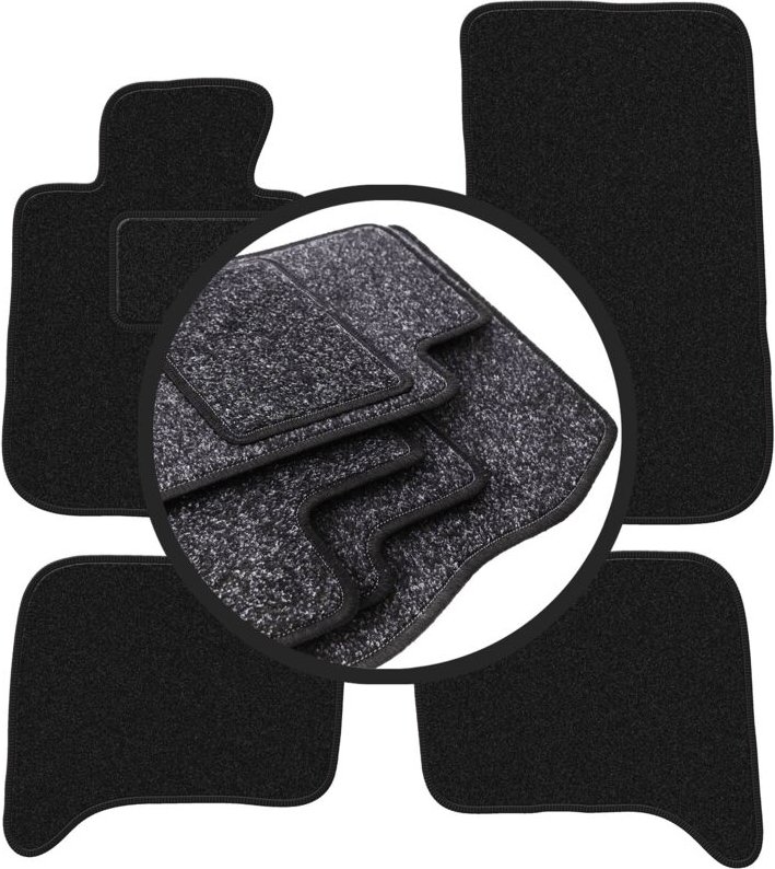 ANTHRA Autofußmatten für: BMW 5 E28 Limousine (1980-1990)