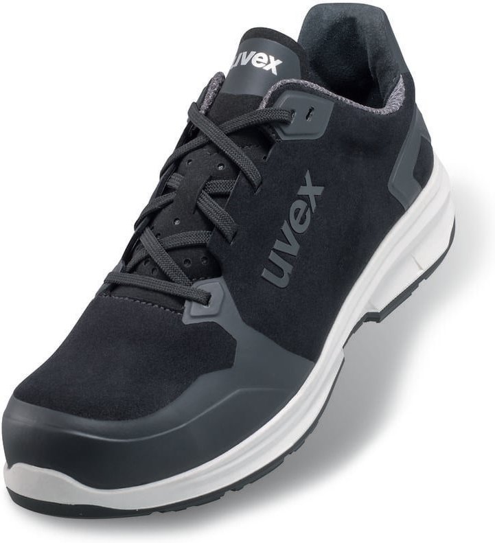 Uvex - 1 sport Sicherheits-Halbschuh Gr.37 W11 S3 esd src schwarz/weiß 6596.2