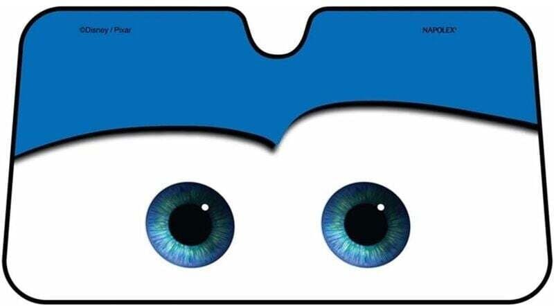 Thumbnail - Sonnenschutz für die Windschutzscheibe des Autos, Big Eyes-Sonnenschutz für die Frontscheibe, Sonnenschutz für den Innen...