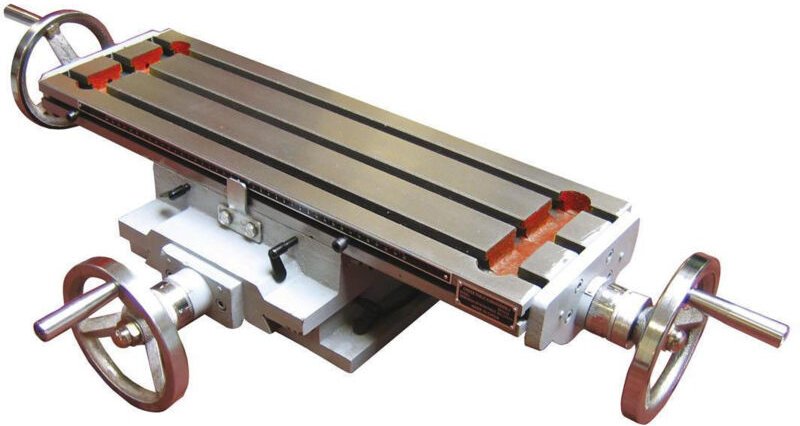 Holzmann - Kreuztisch fur Saulenbohrmaschine 640x205 mm zx7025a