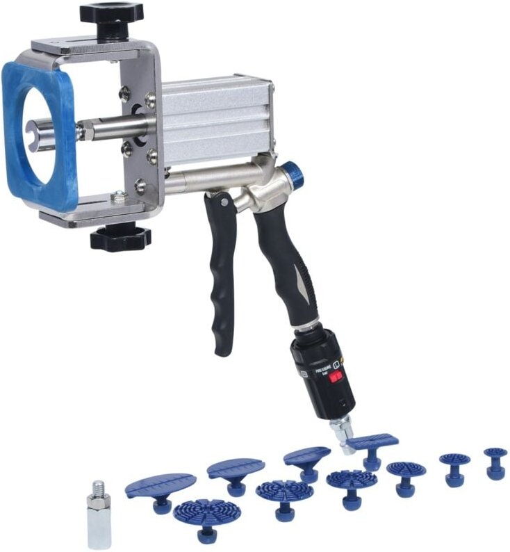 KS Tools Profi-Druckluft-Ausbeul-Auszieher-Satz, 12-tlg