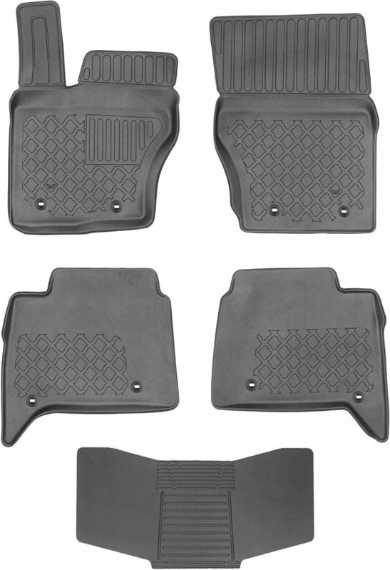 ARISTAR 603177 Matten + 251992 Abdeckung - Land Rover Discovery V 2017- STOP. MOUNT TL vorne und hinten