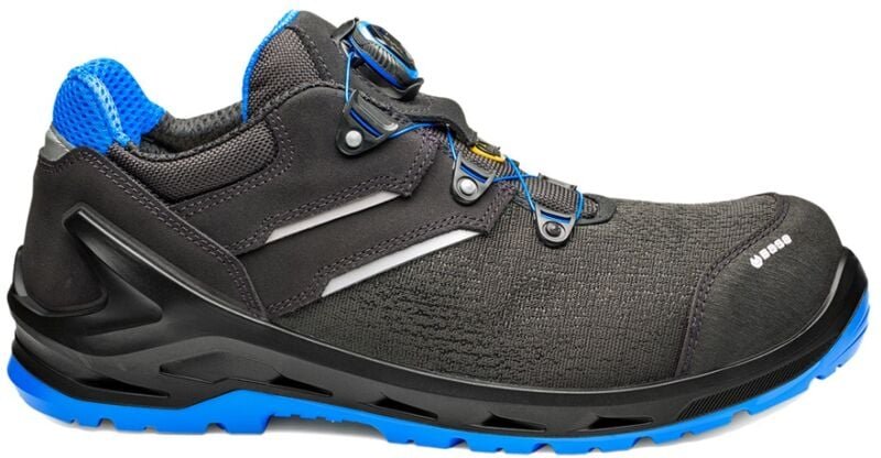 Base - i-Wire B1219 S3 esd src Sicherheitsschuhe - - Schwarz / Hellblau