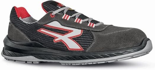 Sicherheitshalbschuhe demon esd S1P src - Schwarz/Rot 40
