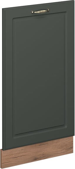 Geschirrspülblende Fame-Line, Grün-Gold Landhaus, 45 cm ohne Arbeitsplatte Vicco