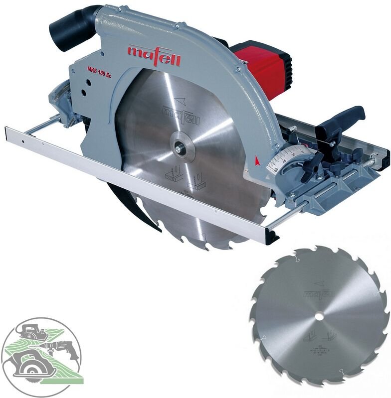 Handkreissäge mks 185 Ec 924801 + Sägeblatt hm 450 x 2,5 / 4,2 x 30mm Z20 - Mafell