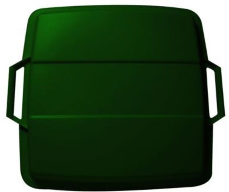 Thumbnail - Graf Deckel Mehrzweck-Behälter eckig 90 Liter grün