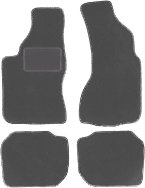 Graphit-Fußmatten für: Audi V8 Limousine (1988-1993)